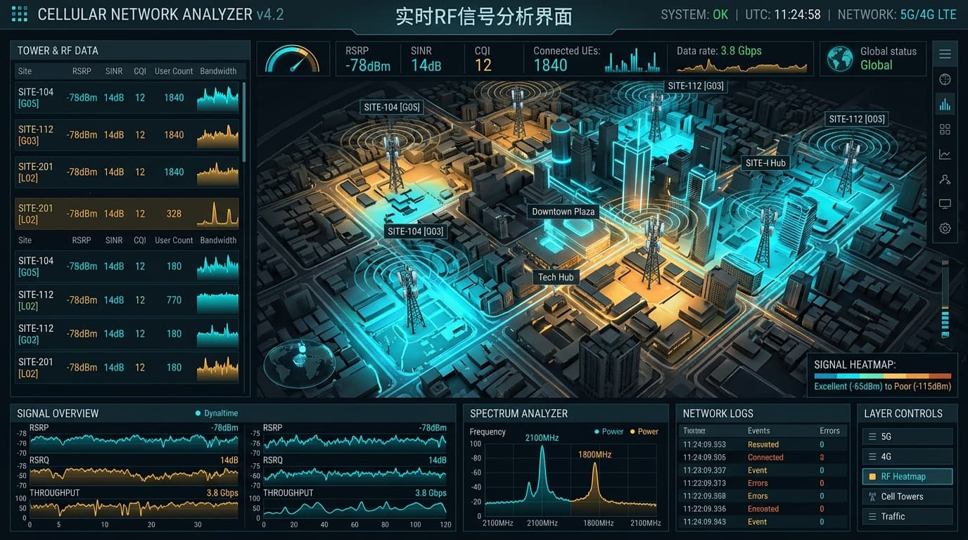 NetVision — Real-Time Network Analyzer
